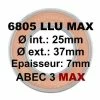 Roulement Enduro Bearings 6805 LLU MAX - 25x37x7 -Vélos Soldes roulement enduro bearings 6805 llu max 25x37x7