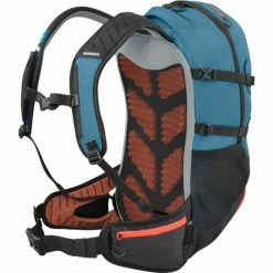 Sac à Dos VTT Shimano Hotaka Mountain Touring - Vol. 26 L - Bleu Aegean -Vélos Soldes sac a dos vtt shimano hotaka mountain touring vol 26 l bleu aegean 1