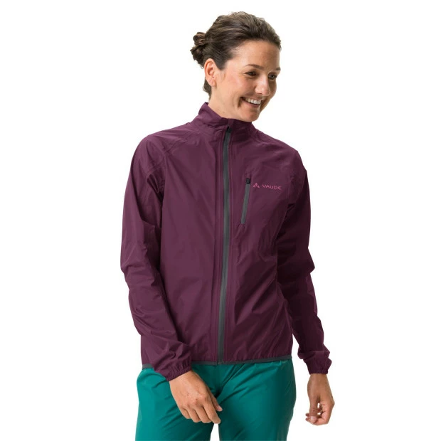 Veste Pluie Vaude Women's Drop Jacket III 04964 - Cassis 4 Veste Pluie Vaude Women's Drop Jacket III 04964 - Cassis – Image 2